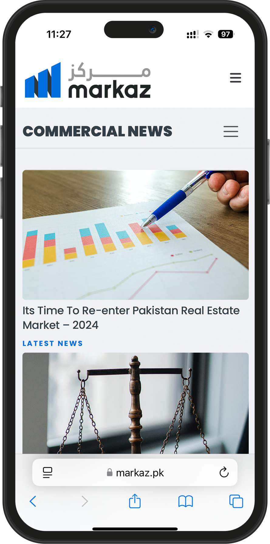 Markaz.pk mobile app