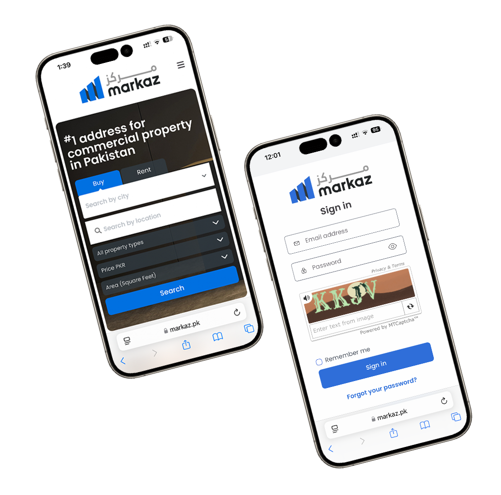 Markaz.pk mobile apps in ios and playstore.
